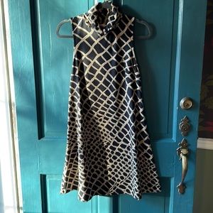 Julie Brown NYC Size Medium Sleeveless Shift Midi